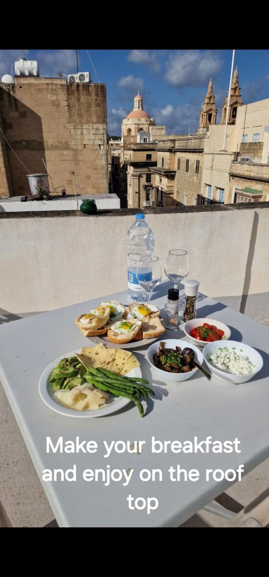No 60, 3Rd Floor, Centrally Located, Fully Equipped Studio Apt Il-Furjana Exteriör bild